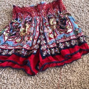 Multi color shorts